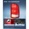 imageNilight Taillight Assembly Compatible with 2007 2008 2009 2010 2011 2012 2013 GMC Sierra 1500 2500HD 3500HD Rear Lamp Replacement OE Style Driver SidePassenger Side