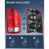 imageNilight Taillight Assembly Compatible with 2007 2008 2009 2010 2011 2012 2013 GMC Sierra 1500 2500HD 3500HD Rear Lamp Replacement OE Style Driver SidePassenger Side