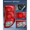 imageNilight Taillight Assembly Compatible with 2011 2012 2013 2014 2015 2016 2017 2018 2019 2020 Dodge Grand Caravan Rear Lamp Replacement OE Style Driver SidePassenger Side