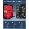 imageNilight Taillight Assembly Compatible with 2014 2015 2016 2017 2018 2019 Chevy Silverado 1500 2500 HD 3500 HD 20152019 GMC Sierra 3500HD 2019 Silverado 1500LD OE Style Rear Lamp ReplacementPassenger Side