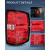 imageNilight Taillight Assembly Compatible with 2014 2015 2016 2017 2018 2019 Chevy Silverado 1500 2500 HD 3500 HD 20152019 GMC Sierra 3500HD 2019 Silverado 1500LD OE Style Rear Lamp ReplacementPassenger Side