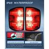 imageNilight Taillight Assembly Compatible with 2014 2015 2016 2017 2018 2019 Chevy Silverado 1500 2500 HD 3500 HD 20152019 GMC Sierra 3500HD 2019 Silverado 1500LD OE Style Rear Lamp ReplacementPair of Driver and Passenger Side
