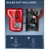 imageNilight Taillight Assembly Compatible with 2015 2016 2017 Ford F150 F150 Pickup Truck Taillight Rear Lamp Replacement OE Style Red Housing with Bulbs and Harness Driver SideDriver Side