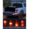 imageNilight Taillight Assembly Compatible with 2018 2019 2020 Ford F150 F150 Pickup Truck Rear Lamp Replacement OE Style Red Housing with Bulbs and Harness Driver and Passenger sidePassenger Side