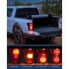 imageNilight Taillight Assembly Compatible with 2018 2019 2020 Ford F150 F150 Pickup Truck Rear Lamp Replacement OE Style Red Housing with Bulbs and Harness Driver and Passenger sideDriver Side