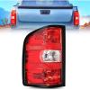 imageNilight Passenger Side Taillight Assembly for 2007 2008 2009 2010 2011 2012 2013 2013 2014 Chevy Silverado 1500 2500HD 3500HD 20072013 GMC Sierra 3500HD Rear Lamp wBulbs and HarnessRedDriver Side