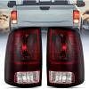 imageNilight Passenger Side Taillight Assembly for 2009 2010 2011 2012 2013 2014 2015 2016 2017 2018 Dodge Ram 1500 2500 3500 Rear Lamp Replacement OE Style wBulbs and Harness RightDark RedPair of Driver and Passenger Side