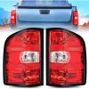 imageNilight Taillight Assembly for 2007 2008 2009 2010 2011 2012 2013 2013 2014 Chevy Silverado 1500 2500HD 3500HD 20072013 GMC Sierra 3500HD Rear Lamp Replacement wBulbs and Harness