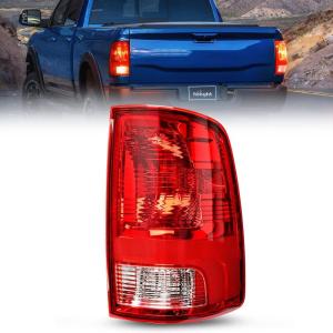 imageNilight Passenger Side Taillight Assembly for 2009 2010 2011 2012 2013 2014 2015 2016 2017 2018 Dodge Ram 1500 2500 3500 Rear Lamp Replacement OE Style wBulbs and Harness RightRedPassenger Side