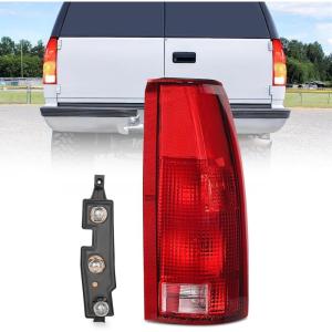 imageNilight Taillight Assembly Compatible with 1988 1989 1990 1991 1992 1993 1994 1995 1996 1997 1998 1999 Chevy GMC CK Suburban Blazer Tahoe Yukon 1999 2000 Silverado Sierra Cadillac EscaladePassenger Side