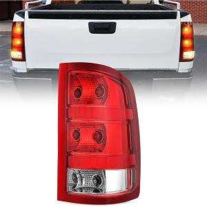 imageNilight Taillight Assembly Compatible with 2007 2008 2009 2010 2011 2012 2013 GMC Sierra 1500 2500HD 3500HD Rear Lamp Replacement OE Style Driver SidePassenger Side