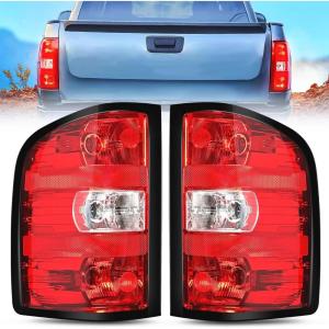 imageNilight Taillight Assembly for 2007 2008 2009 2010 2011 2012 2013 2013 2014 Chevy Silverado 1500 2500HD 3500HD 20072013 GMC Sierra 3500HD Rear Lamp Replacement wBulbs and Harness