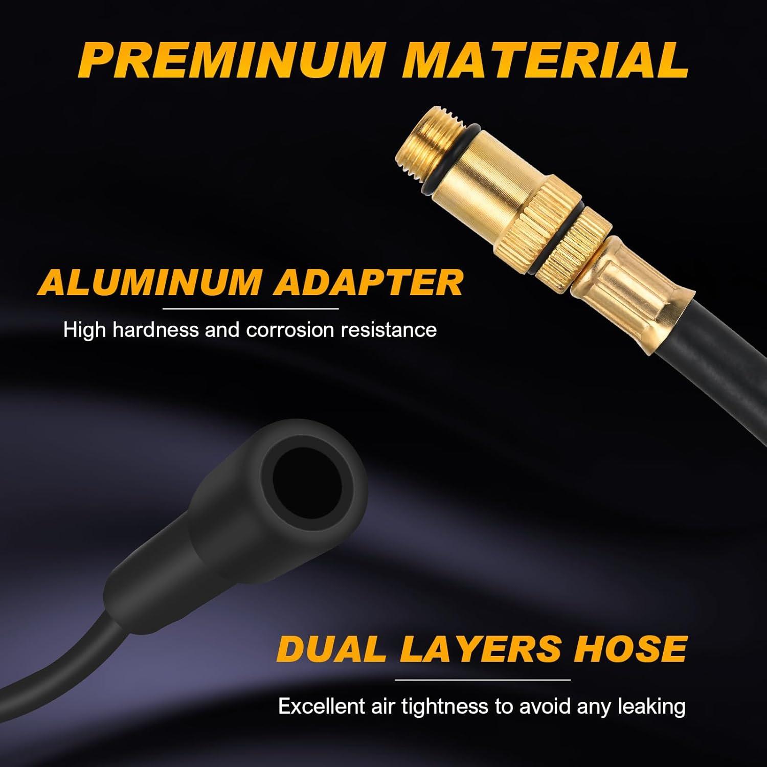 imageNilight Cylinder Leak Down Tester Gasoline Engine Compression Dual Gauge Leakdown Detector Automotive Tool Set with 10 12 14mm Spark Plugs8pcs