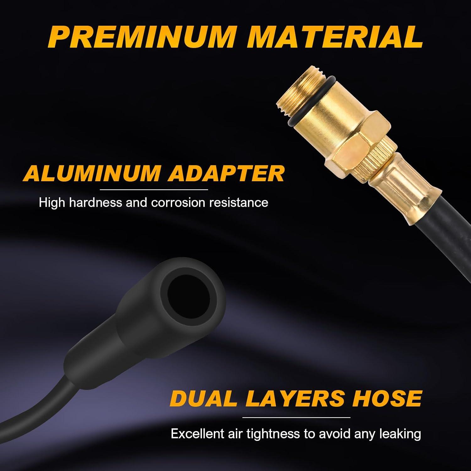 imageNilight Cylinder Leak Down Tester Gasoline Engine Compression Dual Gauge Leakdown Detector Automotive Tool Set with 10 12 14mm Spark Plugs9pcs