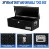imageNilight 39 Inch Truck Tool Box Heavy Duty Aluminum Stripes Plated Pick Up Truck Bed Toolboxes 39quotx13quotx10quot Waterproof Storage Organizer for Bed of Truck RV Trailer with Side Handle Lock Keys Black30x13x96