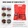 imageNilight Fuel Pressure Gauge Tester Kit 0100 PSI Fuel Injection Pump Pressure Gauge Petrol Engine Diagnostic Tester for Car Truck Motorcycle SUV ATV RV 9PCSBasic B