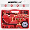 imageNilight Fuel Pressure Gauge Tester Kit 0100 PSI Fuel Injection Pump Pressure Gauge Petrol Engine Diagnostic Tester for Car Truck Motorcycle SUV ATV RV 9PCSPreminum