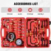 imageNilight Fuel Pressure Gauge Tester Kit 0100 PSI Fuel Injection Pump Pressure Gauge Petrol Engine Diagnostic Tester for Car Truck Motorcycle SUV ATV RV 9PCSMaster A