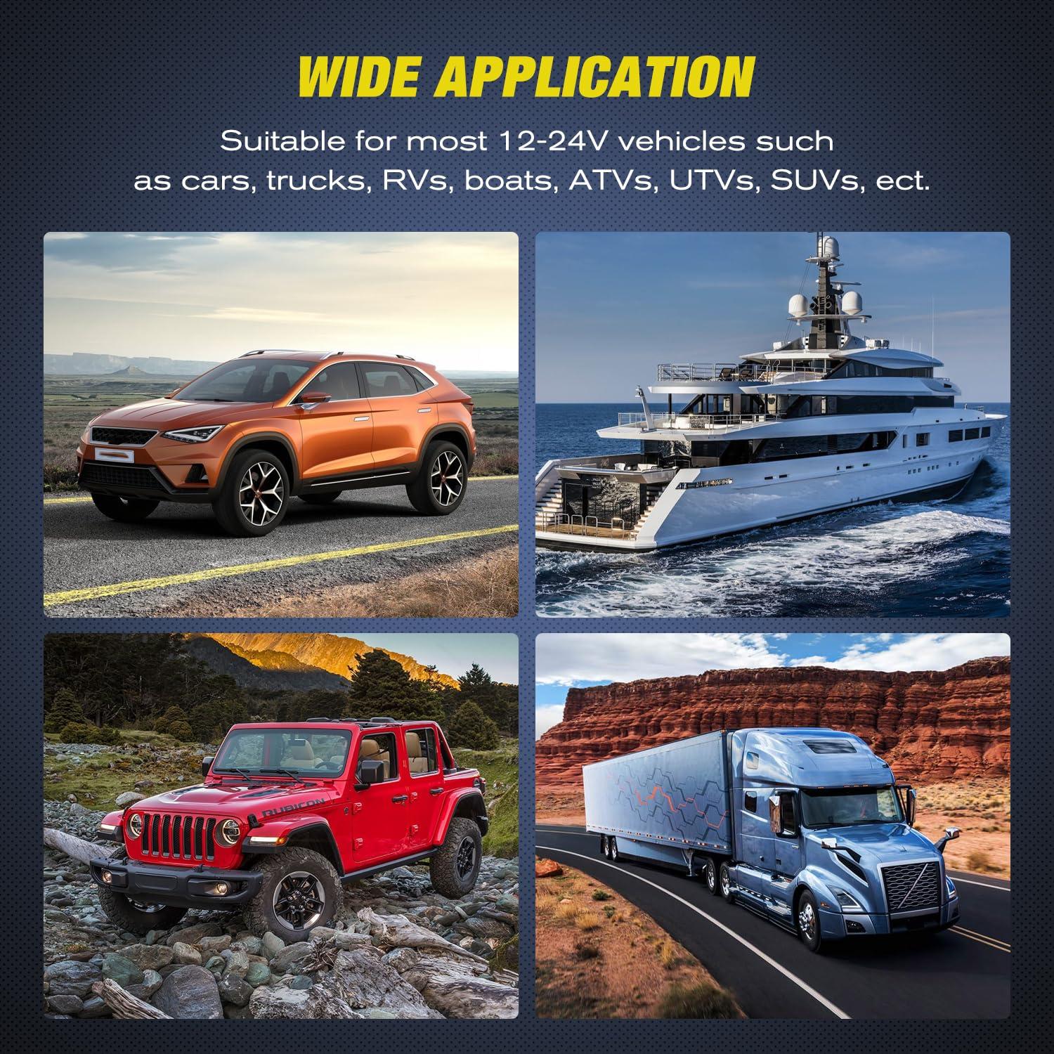 imageNilight 5 Gang 3 Pin Rocker Switch Panel 20A Waterproof On Off 12V Green Toggle for Cars Trucks BoatsGreen Waterproof