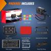 imageNilight 6 Gang Switch Panel Universal Circuit Control Relay System with Fuse Wiring Harness Automatic Dimmable ONOff LED Pod for Cars Trucks Boats ATV UTV SUVGreen