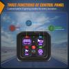 imageNilight 6 Gang Switch Panel Universal Circuit Control Relay System with Fuse Wiring Harness Automatic Dimmable ONOff LED Pod for Cars Trucks Boats ATV UTV SUVRGB