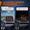 imageNilight 6 Gang Switch Panel Universal Circuit Control Relay System with Fuse Wiring Harness Automatic Dimmable ONOff LED Pod for Cars Trucks Boats ATV UTV SUVRGB