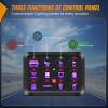 imageNilight 6 Gang Switch Panel Universal Circuit Control Relay System with Fuse Wiring Harness Automatic Dimmable ONOff LED Pod for Cars Trucks Boats ATV UTV SUVRGB