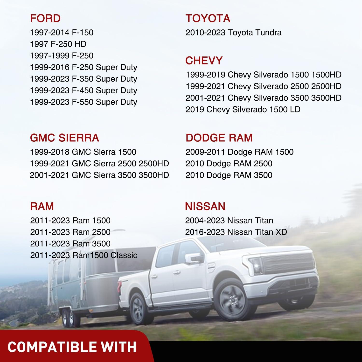 imageNilight 4Way Flat to 7Way Round RV Blade Adapter Plug 4 Pin to 7 Pin Vehicle Side Trailer Light Adapter with Extra Output Wire Tow Hitch Wire Adapter 7 Way Car End with mounting BracketUSCAR 7Pin to RV 7Pin Trailer Harness