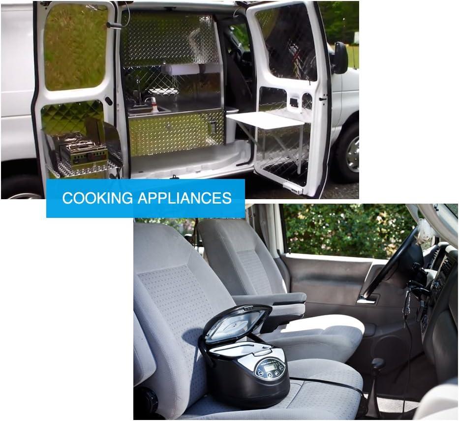 imageNilight Cigarette Lighter Extension Cord Cable Heavy Duty 6ft 12V24V Car Charger with Cigarette Lighter Plug Cigarette Lighter Socket2 Years WarrantyBlack