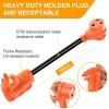 imageNilight  50033R 18 inch 50 Amp to 30 Amp RV Plug Adapter Heavy Duty Dogbone Electrical Adapter with Handle 50A Male to 30A Female Cord Adapter 125V3750W2 Years Warranty50M30F