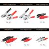 imageNilight  50052R 60Pcs Metal Alligator Clip Clamp Assortment Test Lead Electrical Battery Clamp Connector Alligator Connector Electrical Assortment Charging Clip