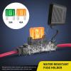 imageNilight 10 Pack NIFH01 Inline Holder 14AWG Wiring Harness ATCATO 30AMP Blade Automotive Fuse Holder10 2 Years Warranty2Pcs 10AWG Maxi Fuse Holder