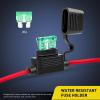 imageNilight 10 Pack NIFH01 Inline Holder 14AWG Wiring Harness ATCATO 30AMP Blade Automotive Fuse Holder10 2 Years Warranty5Pcs 12AWG Fuse Holder