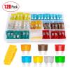 imageNilight 120 PCS Mini ATMAPM Blade Fuse 5A75A10A15A20A25A30A AMP Assorted Set with 10 Pack 14AWG ATCATO Inline Fuse Holder120Pcs ATCATO Fuse  14AWG Holder 10