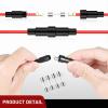imageNilight 120 PCS Mini ATMAPM Blade Fuse 5A75A10A15A20A25A30A AMP Assorted Set with 10 Pack 14AWG ATCATO Inline Fuse Holder150Pcs Glass Fuses  16AWG Holder 10