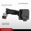 imageNilight 4Way Flat to 7Way Round RV Blade Adapter Plug 4 Pin to 7 Pin Vehicle Side Trailer Light Adapter with Extra Output Wire Tow Hitch Wire Adapter 7 Way Car End with mounting Bracket19992001 Ford F250F550 Trailer Harness