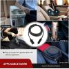 imageNilight Cigarette Lighter Extension Cord Cable Heavy Duty 6ft 12V24V Car Charger with Cigarette Lighter Plug Cigarette Lighter Socket2 Years Warranty14ft Cigarette Lighter Black