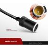 imageNilight Cigarette Lighter Extension Cord Cable Heavy Duty 6ft 12V24V Car Charger with Cigarette Lighter Plug Cigarette Lighter Socket2 Years Warranty14ft Cigarette Lighter Black
