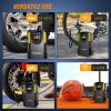 imageNilight Tire Inflator Air Compressor Portable Pump for 12V DC Car Tires with Digital Pressure Gauge 150PSI Auto LED Light Cars ATVs BicyclesAir Compressor Pump