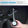 imageNilight Tire Inflator Air Compressor Portable Pump for 12V DC Car Tires with Digital Pressure Gauge 150PSI Auto LED Light Cars ATVs BicyclesDual Head Tire Gauge