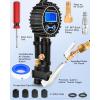 imageNilight Tire Inflator Air Compressor Portable Pump for 12V DC Car Tires with Digital Pressure Gauge 150PSI Auto LED Light Cars ATVs BicyclesTire Pressure Gauge Style 2