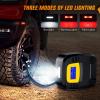 imageNilight Tire Inflator Air Compressor Portable Pump for 12V DC Car Tires with Digital Pressure Gauge 150PSI Auto LED Light Cars ATVs BicyclesTouch Screen Air Pump