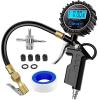 imageNilight Tire Inflator Air Compressor Portable Pump for 12V DC Car Tires with Digital Pressure Gauge 150PSI Auto LED Light Cars ATVs BicyclesTire Pressure Gauge Style 1