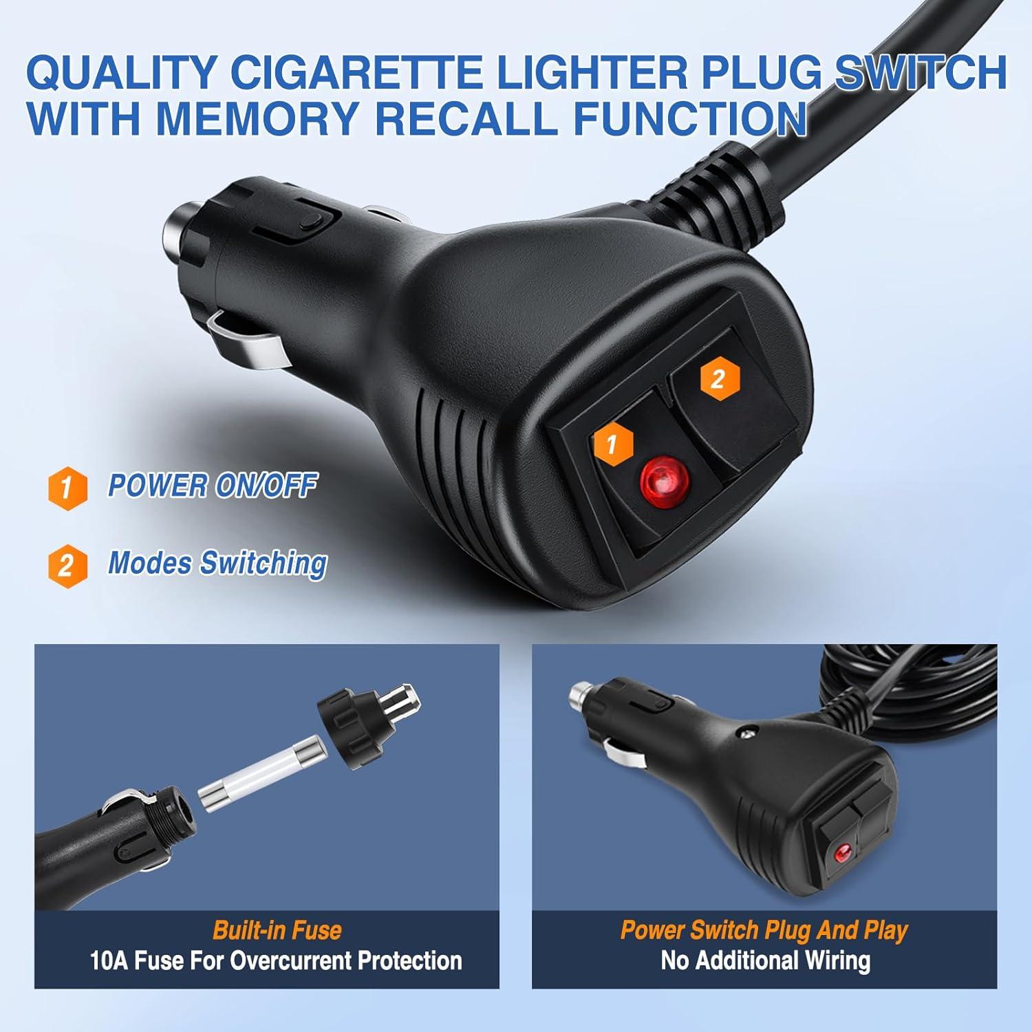 imageNilight 12LED Emergency Strobe Traffic Advisor Light Bar 2 in 1 Purple White Dash Warning Safety Flashing Lights FrontRear Windshield Construction Lights for Trucks Cars Plow Police VehiclesGreen White 24LED