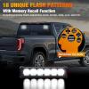 imageNilight 12LED Emergency Strobe Traffic Advisor Light Bar 2 in 1 Purple White Dash Warning Safety Flashing Lights FrontRear Windshield Construction Lights for Trucks Cars Plow Police VehiclesWhite 12LED