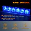 imageNilight 12LED Emergency Strobe Traffic Advisor Light Bar 2 in 1 Purple White Dash Warning Safety Flashing Lights FrontRear Windshield Construction Lights for Trucks Cars Plow Police VehiclesBlue 12LED