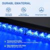 imageNilight 12LED Emergency Strobe Traffic Advisor Light Bar 2 in 1 Purple White Dash Warning Safety Flashing Lights FrontRear Windshield Construction Lights for Trucks Cars Plow Police VehiclesBlue 24LED