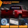 imageNilight 144LED Traffic Advisor Strobe Light Bar with Controller Amber Emergency Warning Hazard InteriorFrontRear Windshield Flashing for Cars Plow Trucks Construction VehiclesAmber Blue