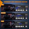 imageNilight 144LED Traffic Advisor Strobe Light Bar with Controller Amber Emergency Warning Hazard InteriorFrontRear Windshield Flashing for Cars Plow Trucks Construction VehiclesRed White