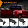 imageNilight 144LED Traffic Advisor Strobe Light Bar with Controller Amber Emergency Warning Hazard InteriorFrontRear Windshield Flashing for Cars Plow Trucks Construction VehiclesBlue